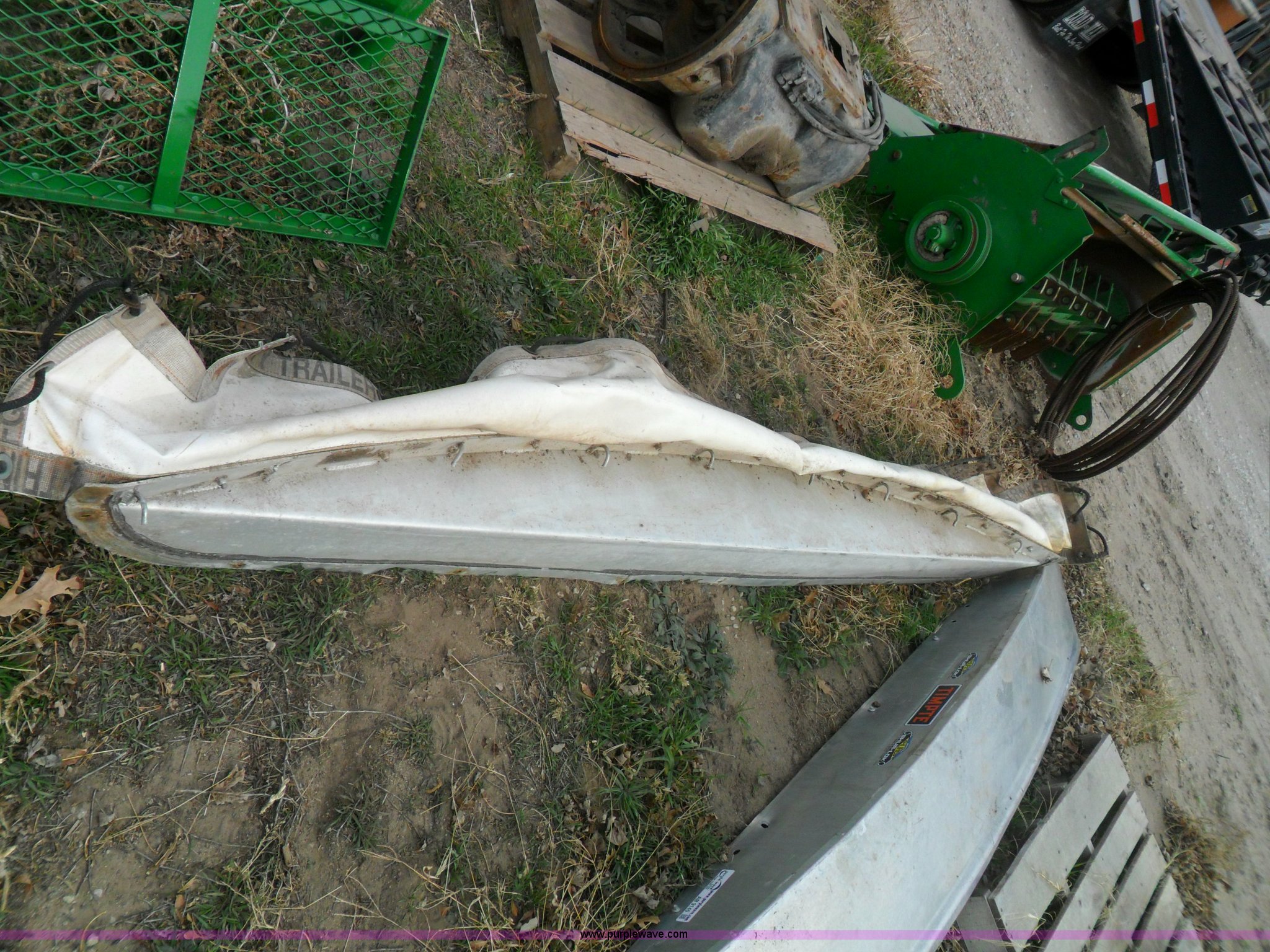 Shurco front and rear aluminum tarp caps in Alden, KS | Item AB9145 ...