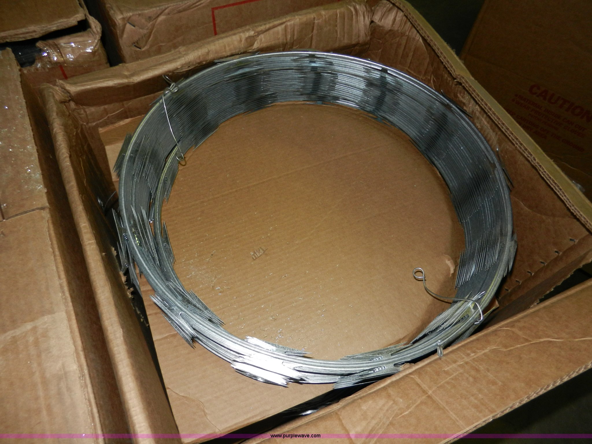 (4) cases of Razor Ribbon barbed tape in Olathe, KS | Item AB9730 sold ...