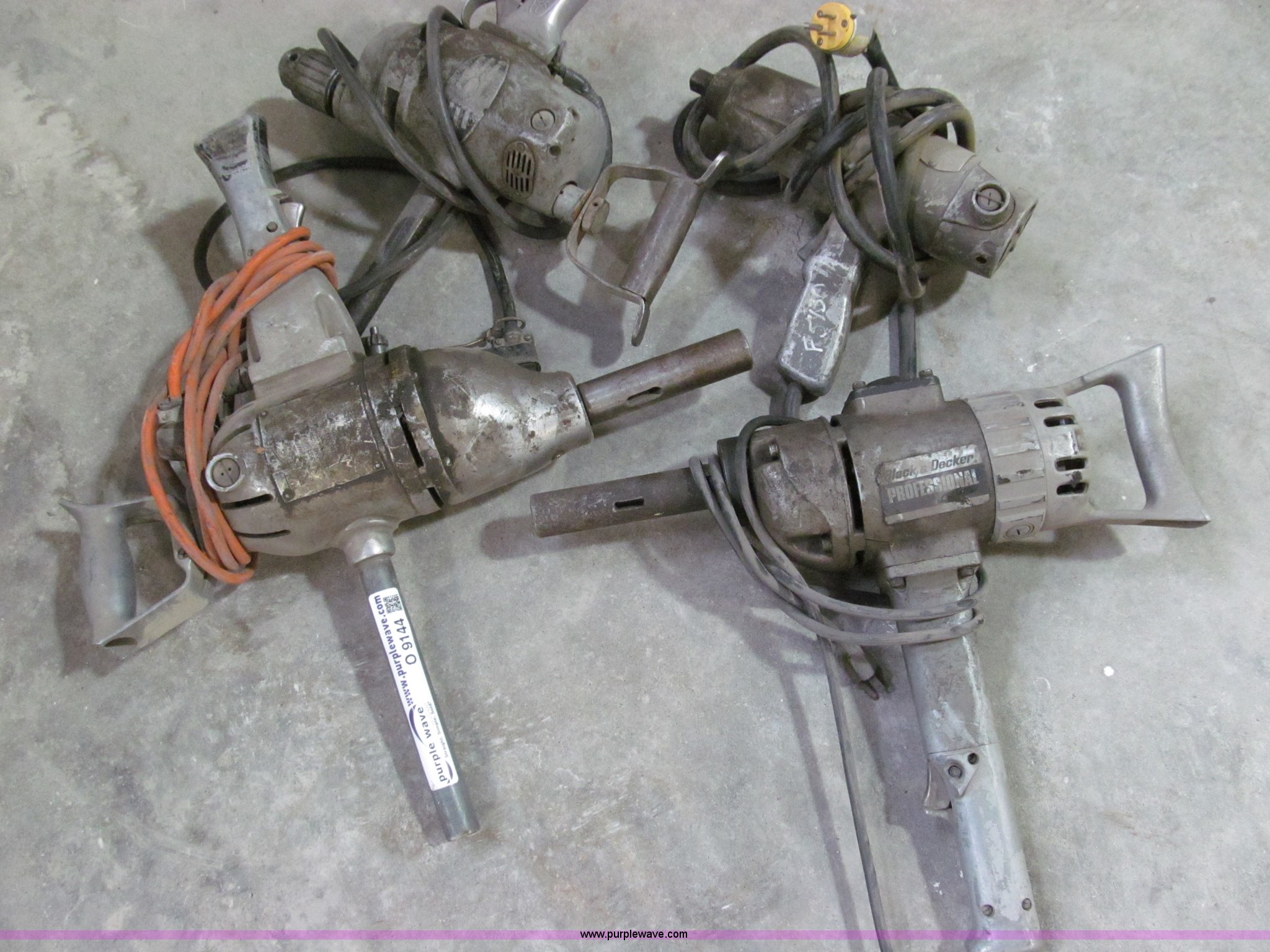 Assorted electric power tools in Plattsburg, MO Item O9144 sold