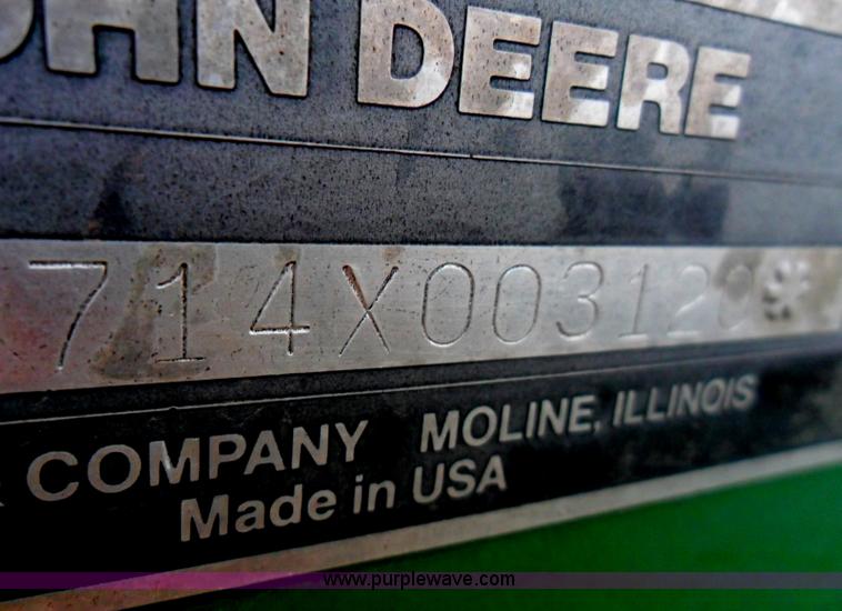 image for item AB9237 John Deere 714 coulter chisel