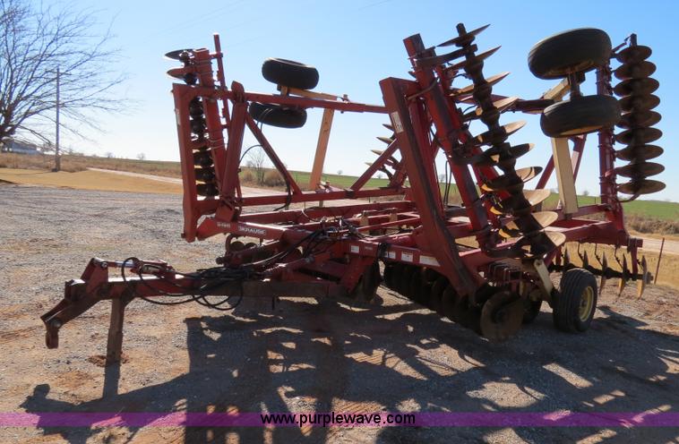 image for item B4558 Krause 2490NR 29' heavy duty flex wing tandem disk