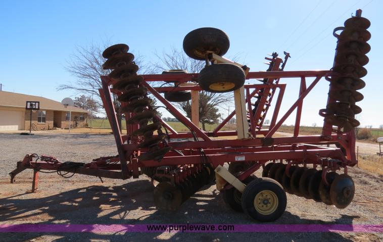 image for item B4558 Krause 2490NR 29' heavy duty flex wing tandem disk