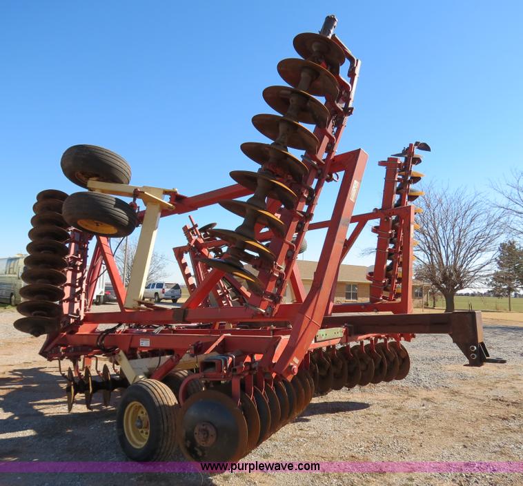 image for item B4558 Krause 2490NR 29' heavy duty flex wing tandem disk