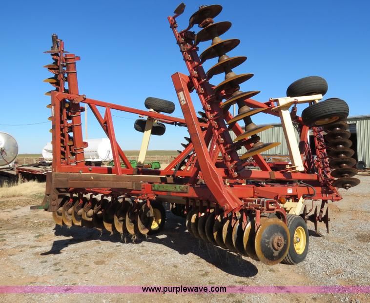 image for item B4558 Krause 2490NR 29' heavy duty flex wing tandem disk