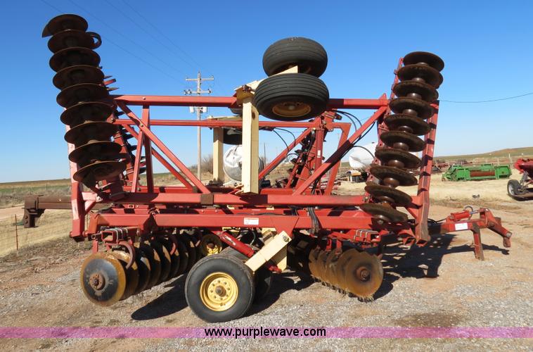 image for item B4558 Krause 2490NR 29' heavy duty flex wing tandem disk