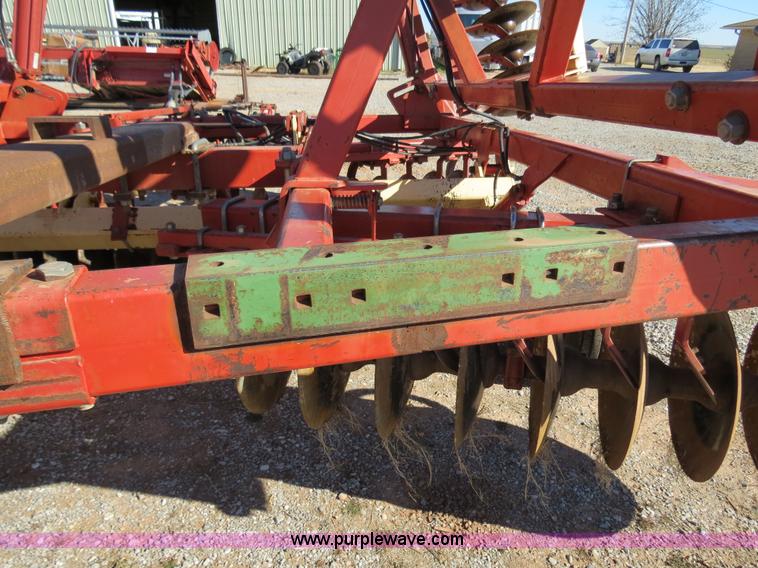 image for item B4558 Krause 2490NR 29' heavy duty flex wing tandem disk