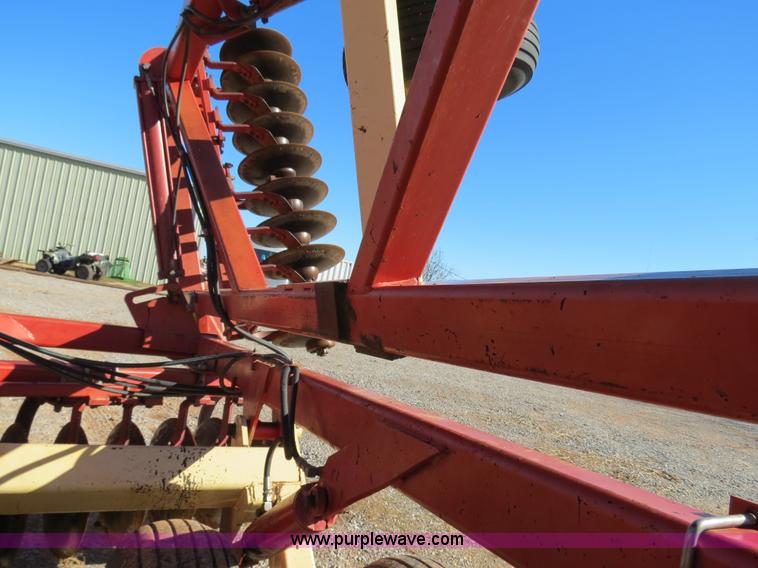 image for item B4558 Krause 2490NR 29' heavy duty flex wing tandem disk