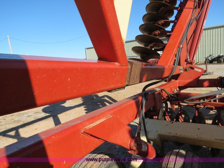 image for item B4558 Krause 2490NR 29' heavy duty flex wing tandem disk