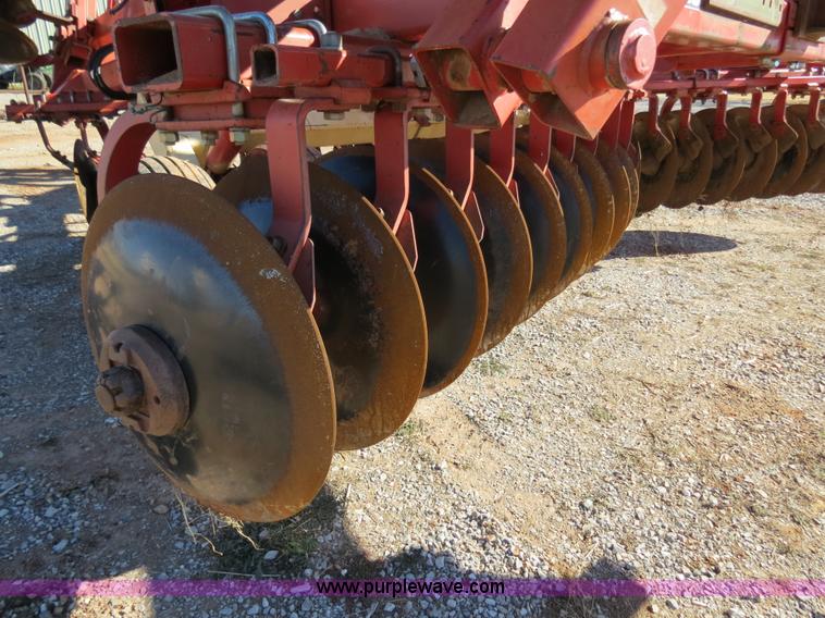 image for item B4558 Krause 2490NR 29' heavy duty flex wing tandem disk