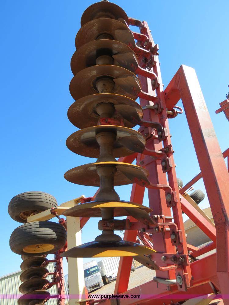 image for item B4558 Krause 2490NR 29' heavy duty flex wing tandem disk