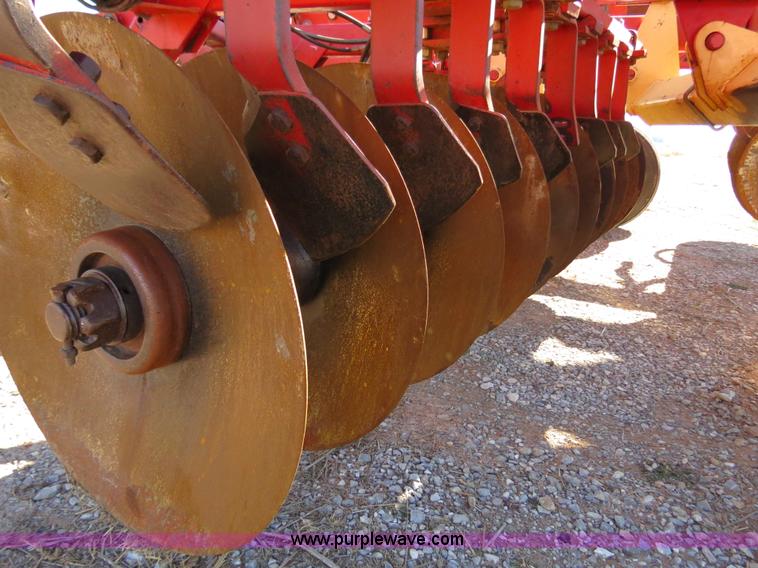 image for item B4558 Krause 2490NR 29' heavy duty flex wing tandem disk