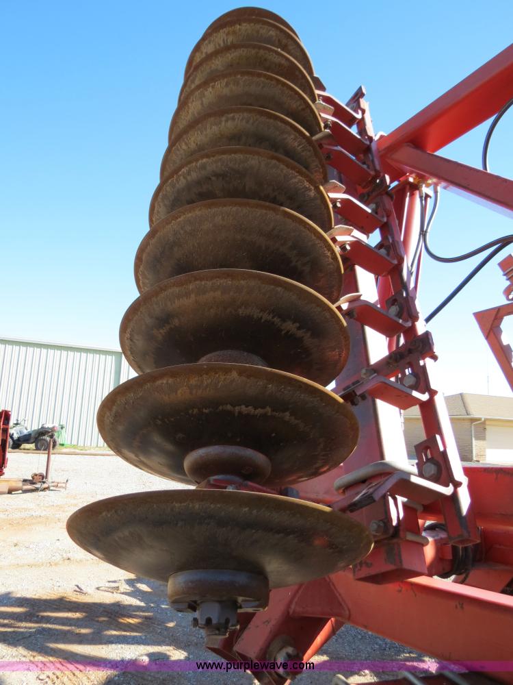 image for item B4558 Krause 2490NR 29' heavy duty flex wing tandem disk