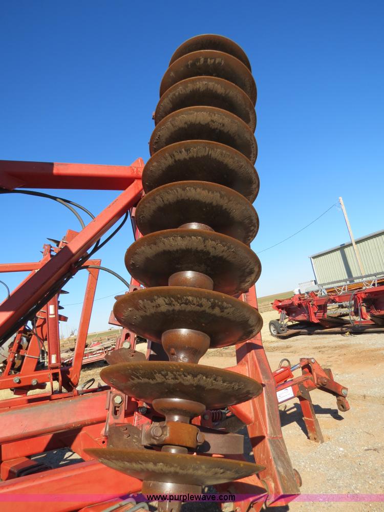 image for item B4558 Krause 2490NR 29' heavy duty flex wing tandem disk