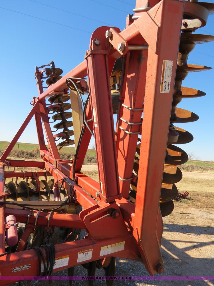 image for item B4558 Krause 2490NR 29' heavy duty flex wing tandem disk