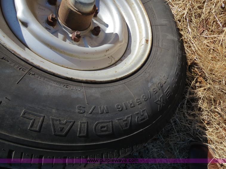 image for item B4559 Hesston 21' draper head platform