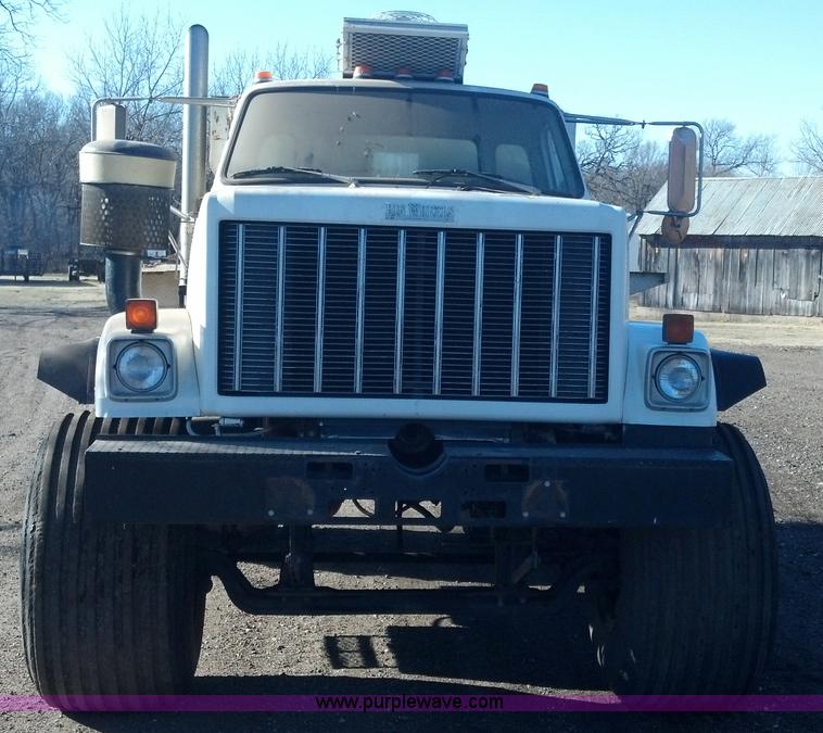 image for item E8353 1983 GMC Big Wheels Brigadier dry spreader truck