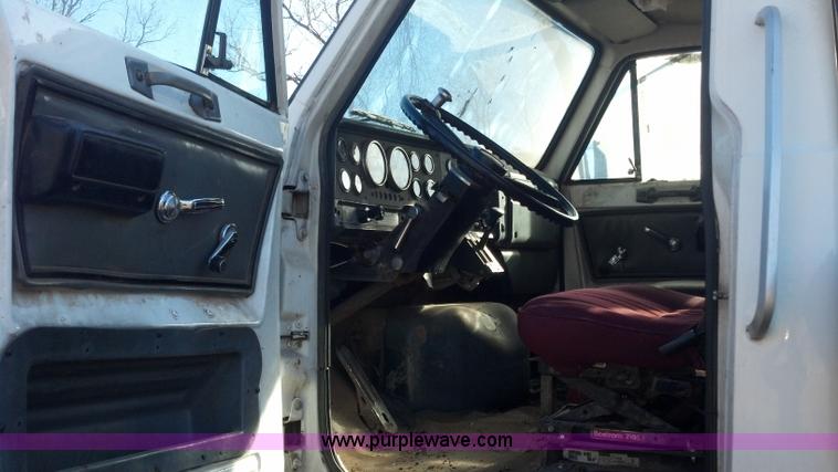 image for item E8353 1983 GMC Big Wheels Brigadier dry spreader truck