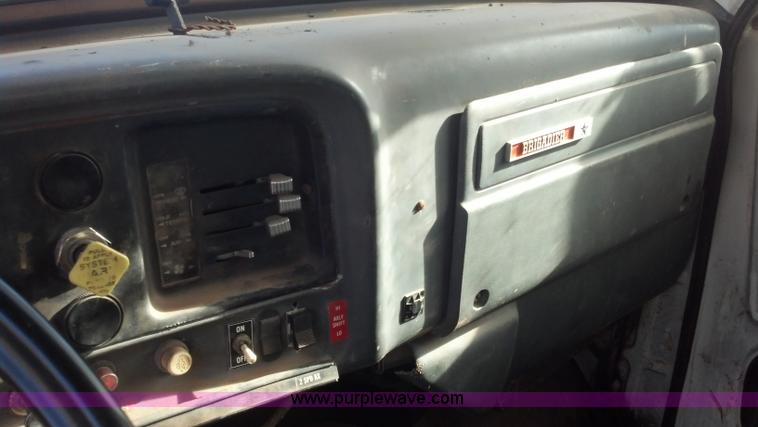 image for item E8353 1983 GMC Big Wheels Brigadier dry spreader truck