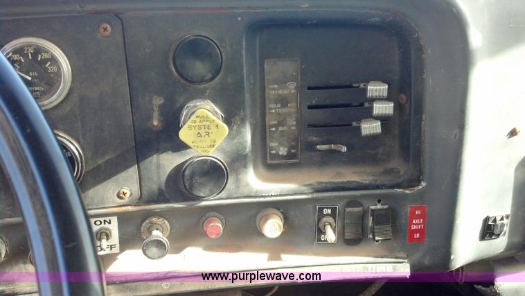 image for item E8353 1983 GMC Big Wheels Brigadier dry spreader truck