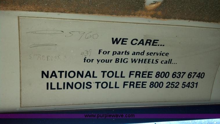 image for item E8353 1983 GMC Big Wheels Brigadier dry spreader truck