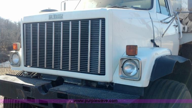 image for item E8353 1983 GMC Big Wheels Brigadier dry spreader truck