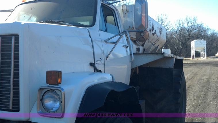 image for item E8353 1983 GMC Big Wheels Brigadier dry spreader truck