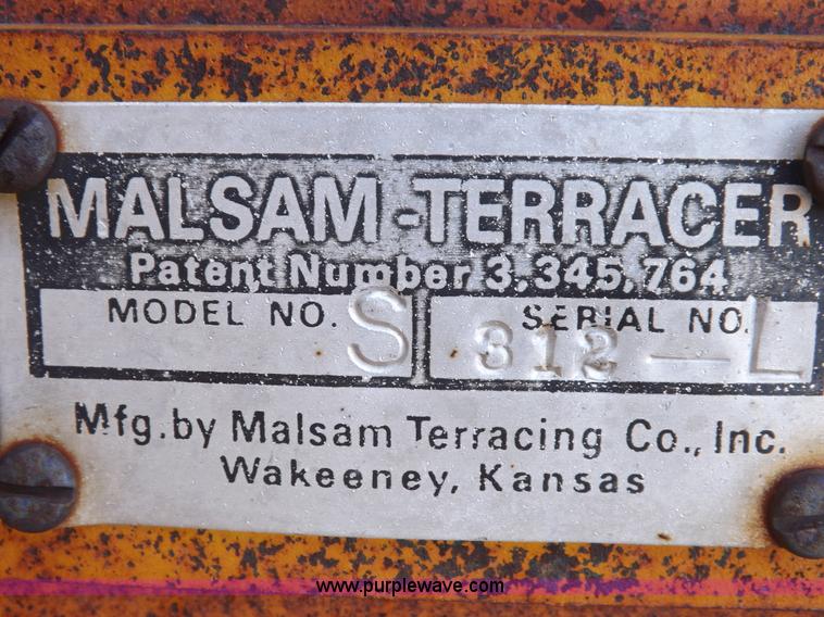 image for item F6367 Malsam terrace machine