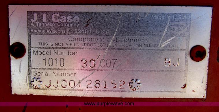 image for item G5592 1992 Case IH 1010 30' header