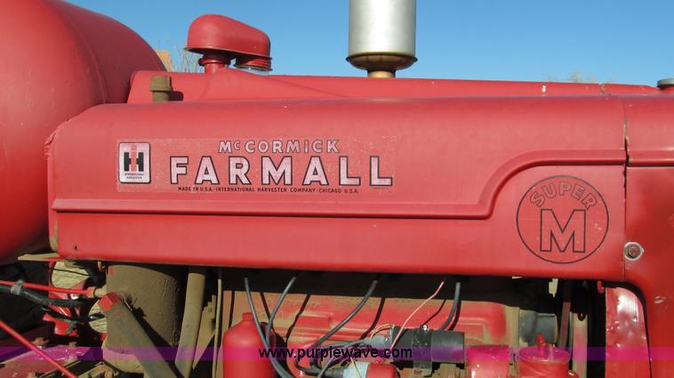 image for item G5596 International Harvester McCormick Farmall M tractor