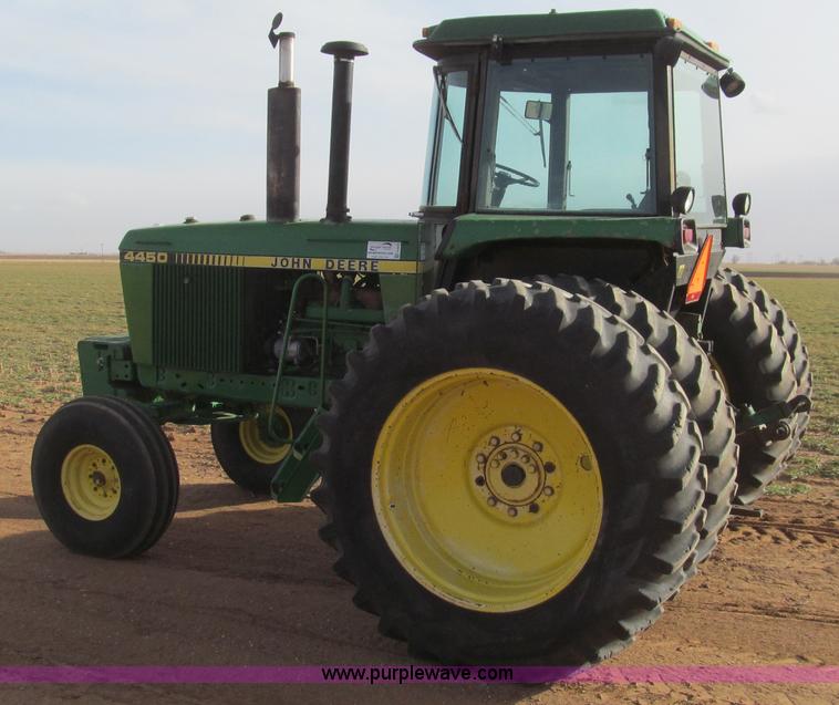image for item G5627 1988 John Deere 4450 tractor