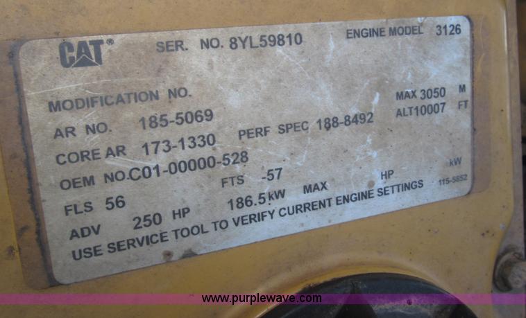 image for item B5321 2001 Sterling LT9501 tri axle dump truck