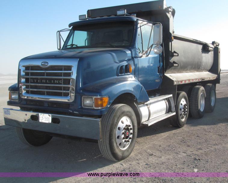 image for item B5322 2000 Sterling LT8500 tri axle dump truck