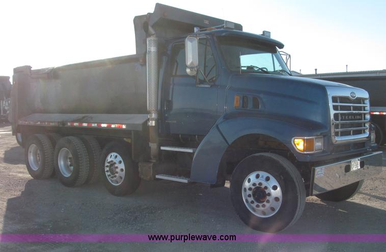image for item B5322 2000 Sterling LT8500 tri axle dump truck