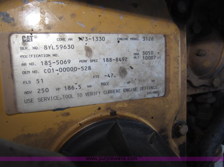 image for item B5324 2001 Sterling LT9501 tri axle dump truck