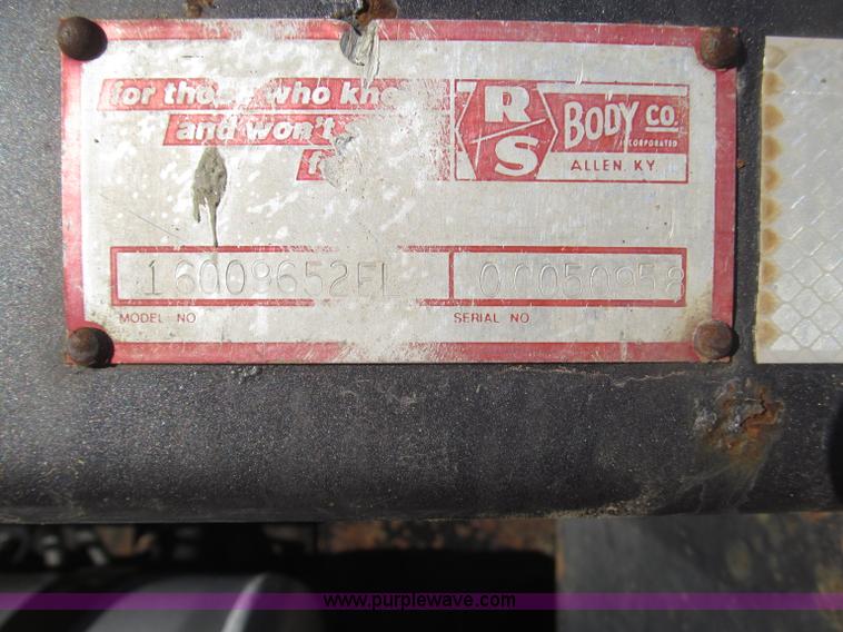 image for item B5325 2001 Sterling LT9501 tri axle dump truck