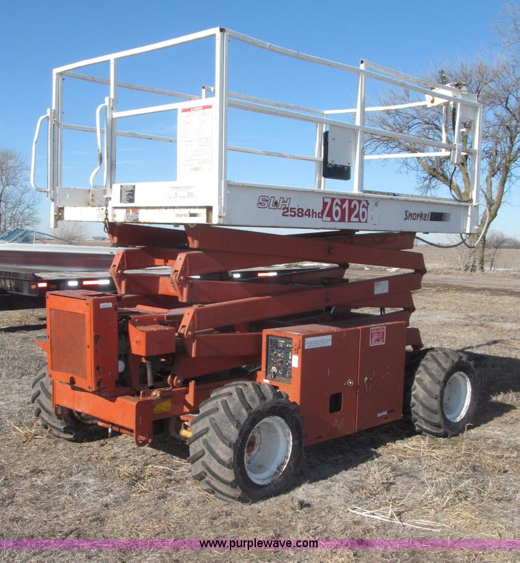 image for item B5326 Snorkel SLH2584HD RT scissor lift