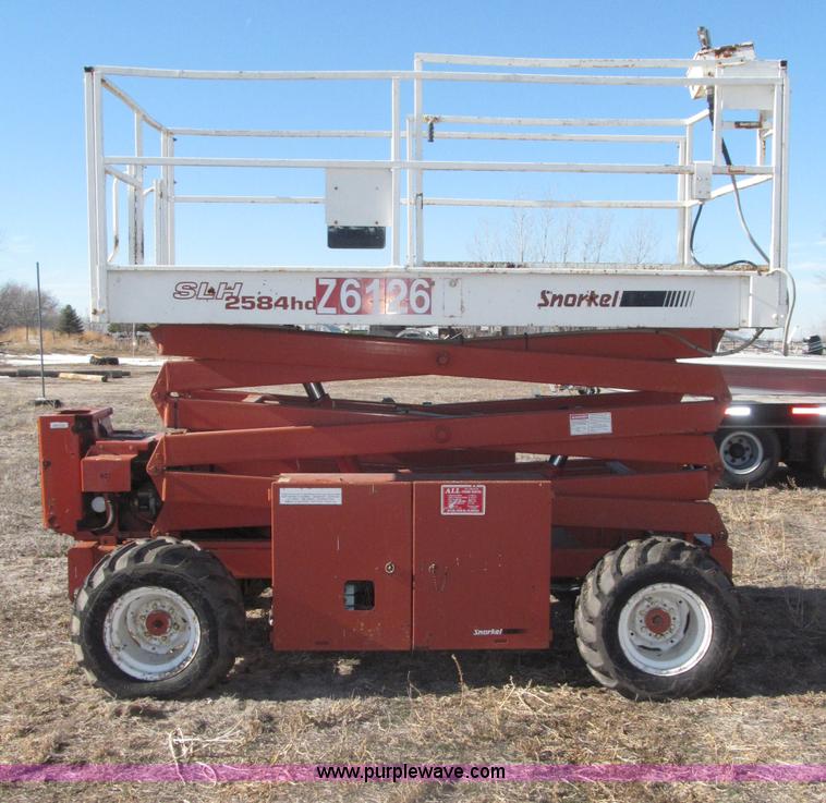 image for item B5326 Snorkel SLH2584HD RT scissor lift