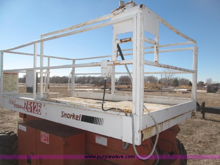 image for item B5326 Snorkel SLH2584HD RT scissor lift