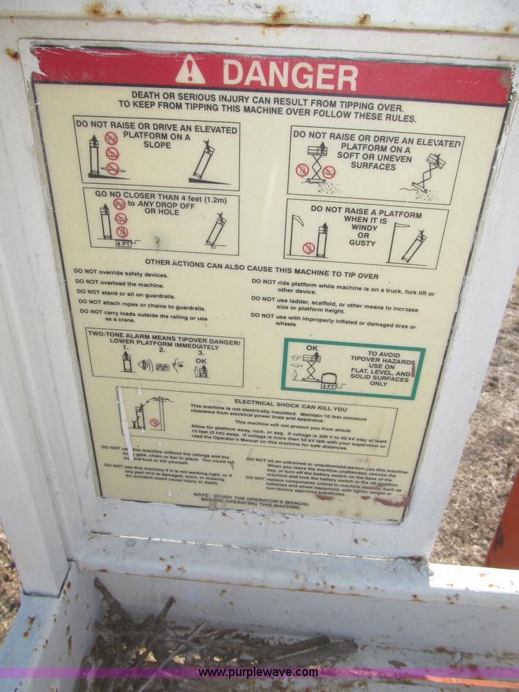 image for item B5326 Snorkel SLH2584HD RT scissor lift