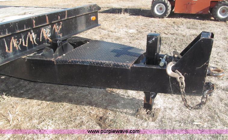 image for item B5327 1980 Miller 20T tilt deck tandem axle trailer