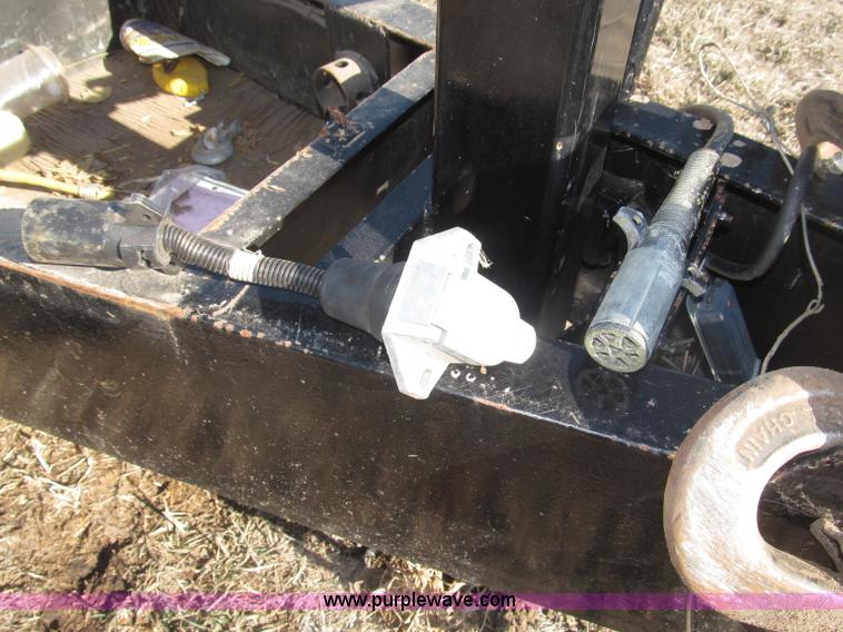 image for item B5327 1980 Miller 20T tilt deck tandem axle trailer