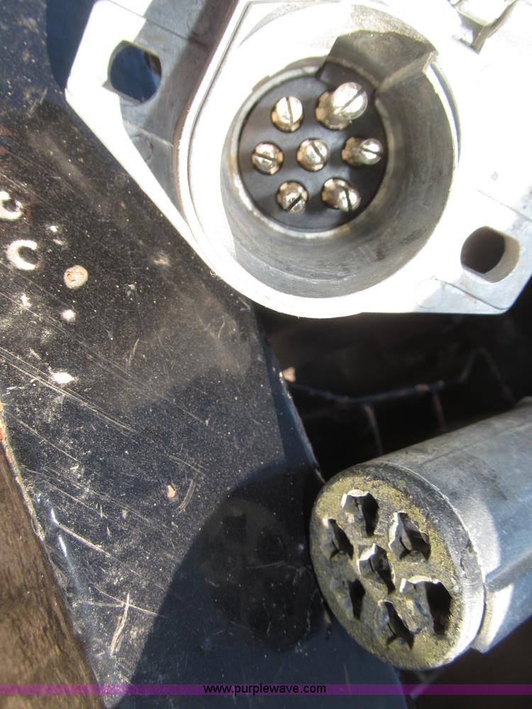 image for item B5327 1980 Miller 20T tilt deck tandem axle trailer