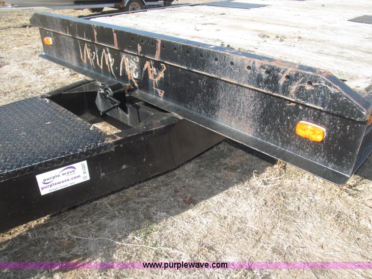 image for item B5327 1980 Miller 20T tilt deck tandem axle trailer
