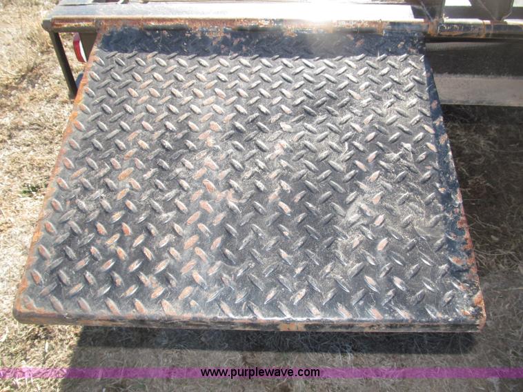 image for item B5327 1980 Miller 20T tilt deck tandem axle trailer