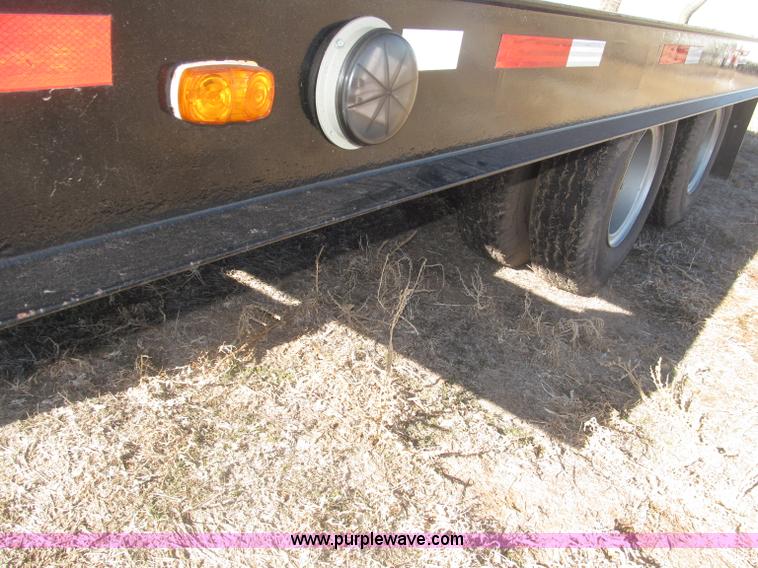 image for item B5327 1980 Miller 20T tilt deck tandem axle trailer