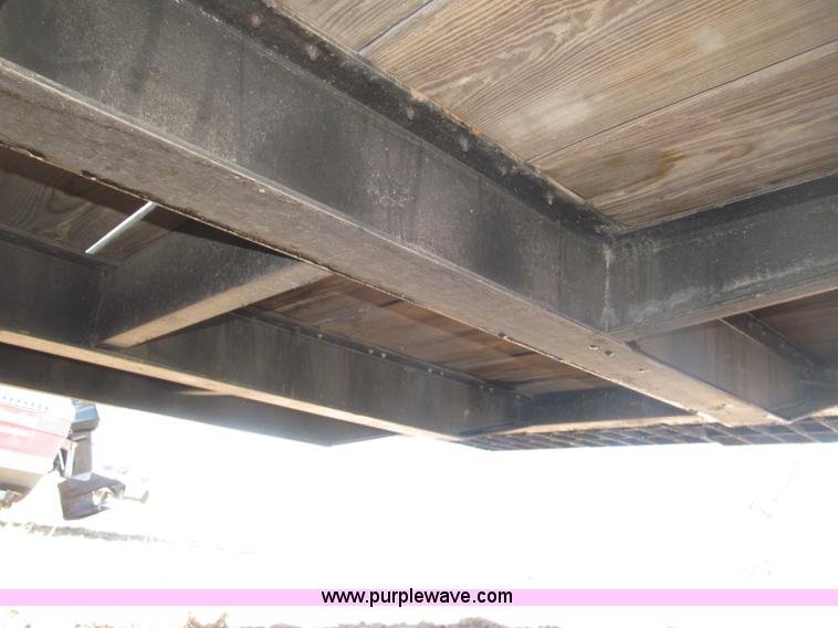 image for item B5327 1980 Miller 20T tilt deck tandem axle trailer