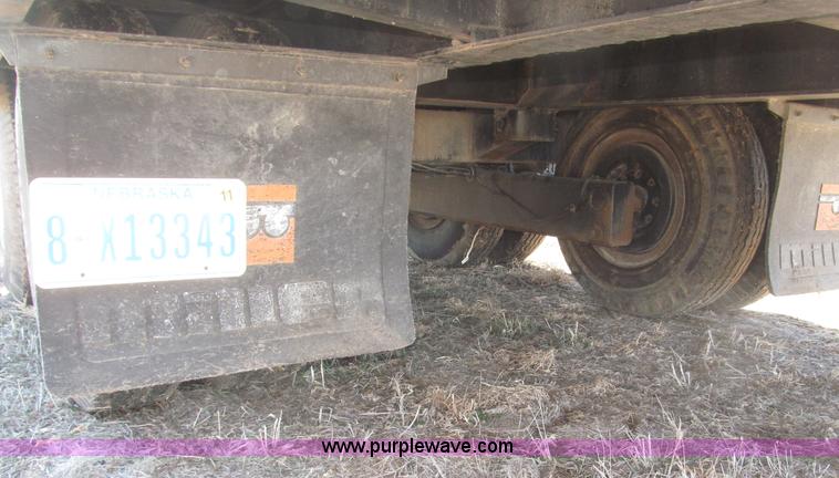 image for item B5327 1980 Miller 20T tilt deck tandem axle trailer