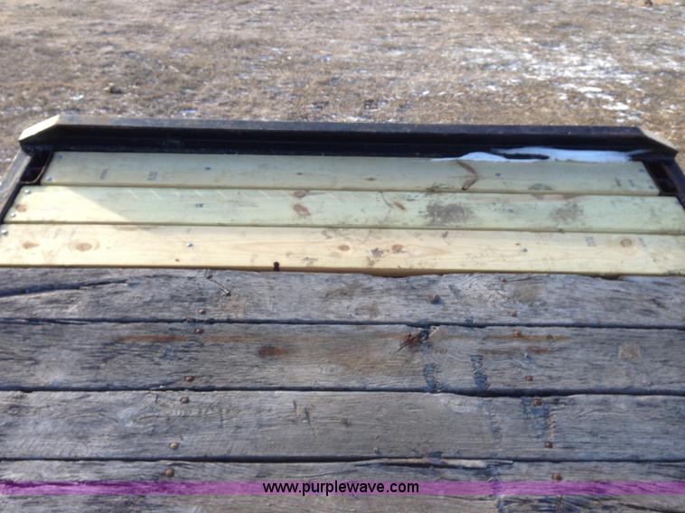 image for item B5327 1980 Miller 20T tilt deck tandem axle trailer