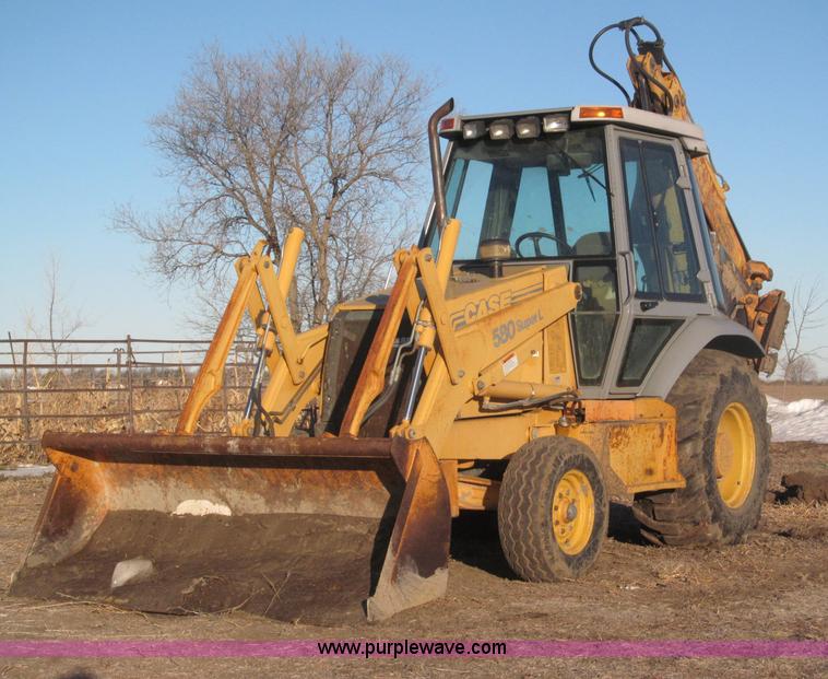 image for item B5334 1995 Case 580 Super L extendahoe backhoe