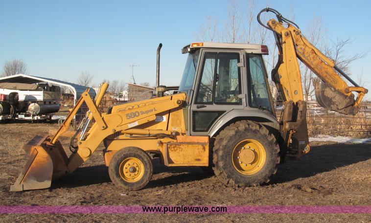 image for item B5334 1995 Case 580 Super L extendahoe backhoe